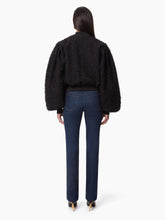 Charger l'image dans la galerie, CROPPED BOMBER IN TWEED IN BLACK - Nina Ricci

