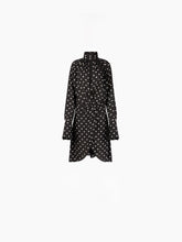 Charger l'image dans la galerie, HIGH NECK MIDI DRESS IN BLACK - Nina Ricci
