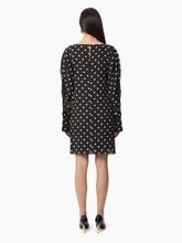 Cargar imagen en el visor de la galería, MINI DRESS WITH RUCHED SLEEVES IN BLACK - Nina Ricci
