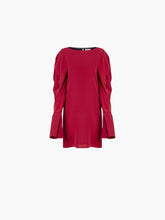 Load image into Gallery viewer, MINI DRESS WITH RUCHED SLEEVES IN PINK - Nina Ricci
