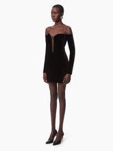 Cargar imagen en el visor de la galería, MINI CORSET DRESS IN BLACK - Nina Ricci
