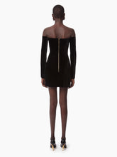 Cargar imagen en el visor de la galería, MINI CORSET DRESS IN BLACK - Nina Ricci
