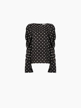 Charger l'image dans la galerie, Blouse With Puff Sleeves in Black - Nina Ricci
