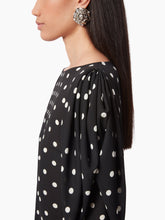 Charger l'image dans la galerie, Blouse With Puff Sleeves in Black - Nina Ricci
