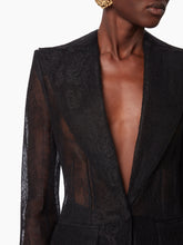 Charger l'image dans la galerie, CHANTILLY LACE BLAZER IN BLACK - Nina Ricci
