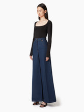 画像をギャラリービューアに読み込む, FLARED DENIM PANTS IN BLUE - Nina Ricci
