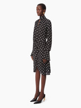 Charger l'image dans la galerie, HIGH NECK MIDI DRESS IN BLACK - Nina Ricci
