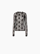 Charger l'image dans la galerie, LACE BACKLESS TOP IN BLACK - Nina Ricci
