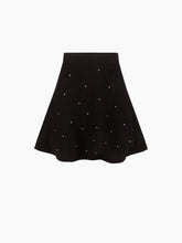Load image into Gallery viewer, MOHAIR MINI FLARED SKIRT IN BLACK - Nina Ricci
