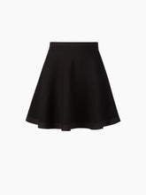 Charger l'image dans la galerie, WOOL BLEND MINI FLARED SKIRT IN BLACK - Nina Ricci
