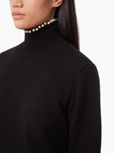 画像をギャラリービューアに読み込む, BEADED TURTLENECK IN BLACK - Nina Ricci
