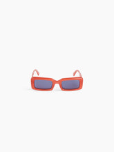 Charger l'image dans la galerie, Waves rectangular shiny red Sunglasses - Nina Ricci
