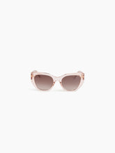 Charger l'image dans la galerie, Waves butterfly shiny transparent Sunglasses - Nina Ricci
