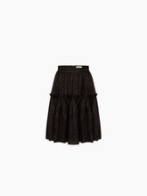 Charger l'image dans la galerie, Midi babydoll leopard skirt - Nina Ricci
