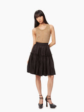 Charger l'image dans la galerie, Midi babydoll leopard skirt - Nina Ricci

