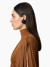 Load image into Gallery viewer, Lacquered Sphere Ear Clips
