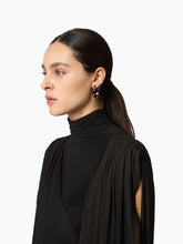 Load image into Gallery viewer, Black Drops Of Light Earrings
