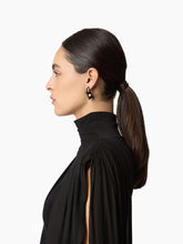 Load image into Gallery viewer, Black Drops Of Light Earrings
