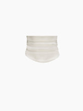 Charger l'image dans la galerie, White Satin Tuxedo Belt
