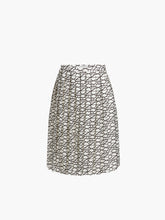 Charger l'image dans la galerie, Logo-Print Satin Skirt
