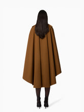 画像をギャラリービューアに読み込む, Water-Repellent Cotton Trench Cape
