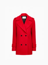 Charger l'image dans la galerie, Cashmere And Wool Peacoat
