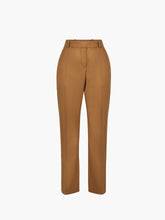 Charger l'image dans la galerie, Brown Straight Wool Pants
