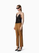 Charger l'image dans la galerie, Brown Straight Wool Pants
