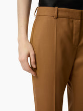 Charger l'image dans la galerie, Brown Straight Wool Pants
