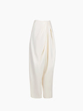 Charger l'image dans la galerie, White Large Draped Pants
