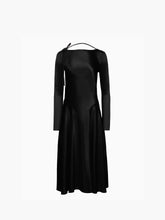 Charger l'image dans la galerie, Black Backless Midi Dress
