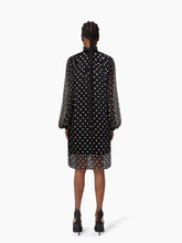Cargar imagen en el visor de la galería, Polka-Dot Silk Midi Dress
