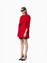 Charger l'image dans la galerie, Cashmere And Wool Peacoat
