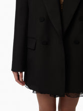 Cargar imagen en el visor de la galería, Black Oversized Tailored Blazer
