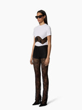 Charger l'image dans la galerie, White Lace Inserts T-Shirt

