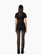 Load image into Gallery viewer, Black Lace Inserts T-Shirt
