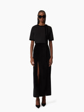 Charger l'image dans la galerie, Black Bow Ruban T-Shirt
