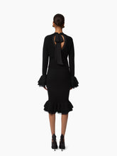 Load image into Gallery viewer, Midi Ruffled Wool Skirt
