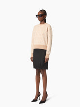 Charger l'image dans la galerie, Beige Logo-Print Sweater
