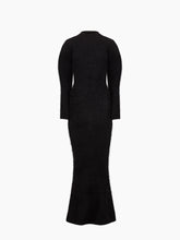 Cargar imagen en el visor de la galería, Long Dress In Wool-Alpaca Blend
