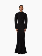 Cargar imagen en el visor de la galería, Long Dress In Wool-Alpaca Blend
