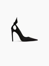 画像をギャラリービューアに読み込む, SATIN PUMPS WITH BOW DETAIL - Nina Ricci
