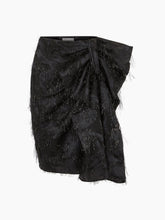 Cargar imagen en el visor de la galería, SKIRT WITH ASYMMETRICAL BOW DETAIL - Nina Ricci
