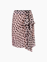 Cargar imagen en el visor de la galería, SKIRT WITH ASYMMETRICAL BOW DETAIL - Nina Ricci
