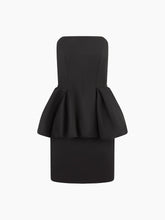 Charger l'image dans la galerie, BUSTIER MINI-DRESS WITH PEPLUM - Nina Ricci
