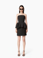 Charger l'image dans la galerie, BUSTIER MINI-DRESS WITH PEPLUM - Nina Ricci
