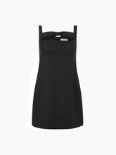 Cargar imagen en el visor de la galería, MINI-DRESS WITH SQUARE NECKLINE - Nina Ricci
