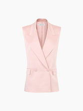 画像をギャラリービューアに読み込む, DOUBLE-BREASTED SLEEVELESS JACKET - Nina Ricci

