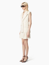 Cargar imagen en el visor de la galería, DOUBLE-BREASTED SLEEVELESS JACKET - Nina Ricci
