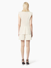 Cargar imagen en el visor de la galería, DOUBLE-BREASTED SLEEVELESS JACKET - Nina Ricci
